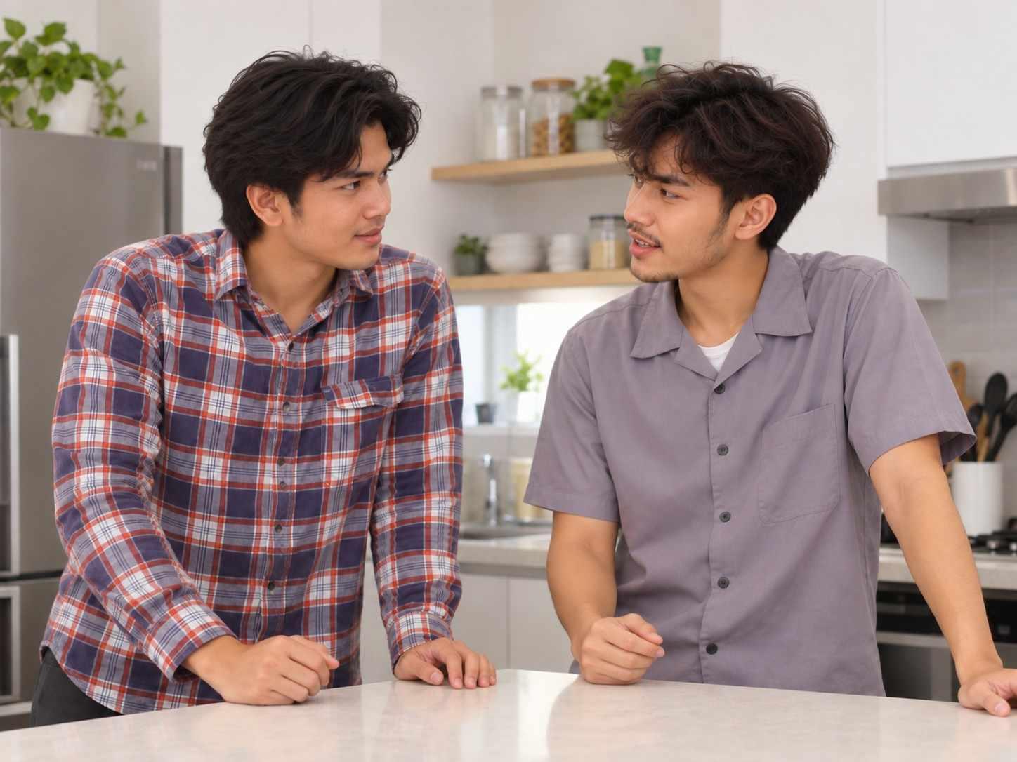 Two brothers using neither, either, and too in conversation in this ESL lesson plan.